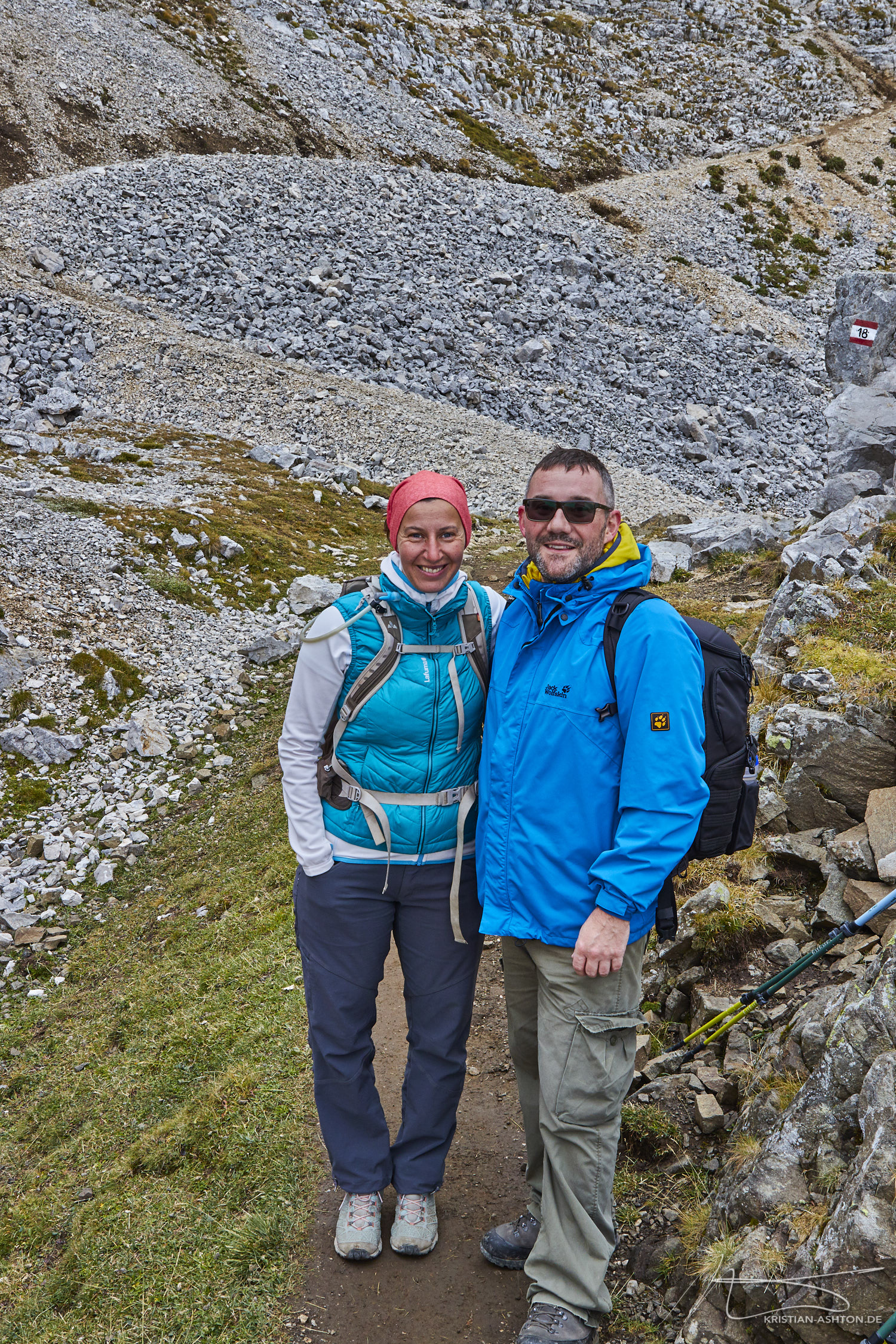 Bergwanderung auf dem Latemar
